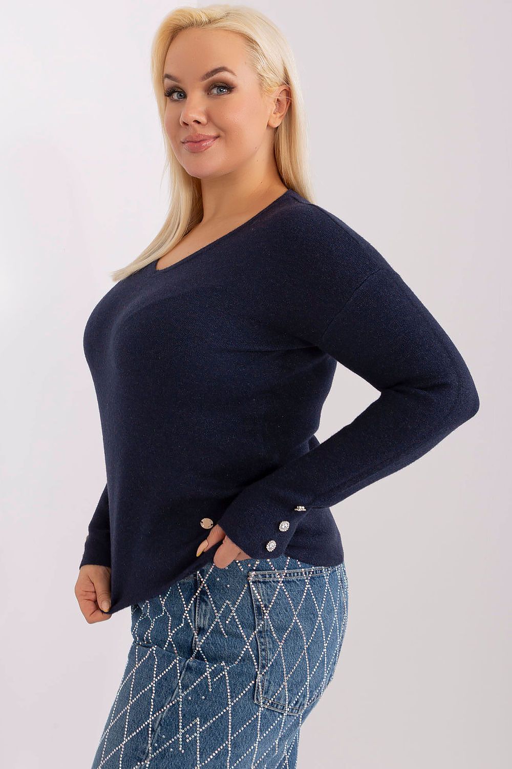 Džemperis plus size model 190088 Factory Price