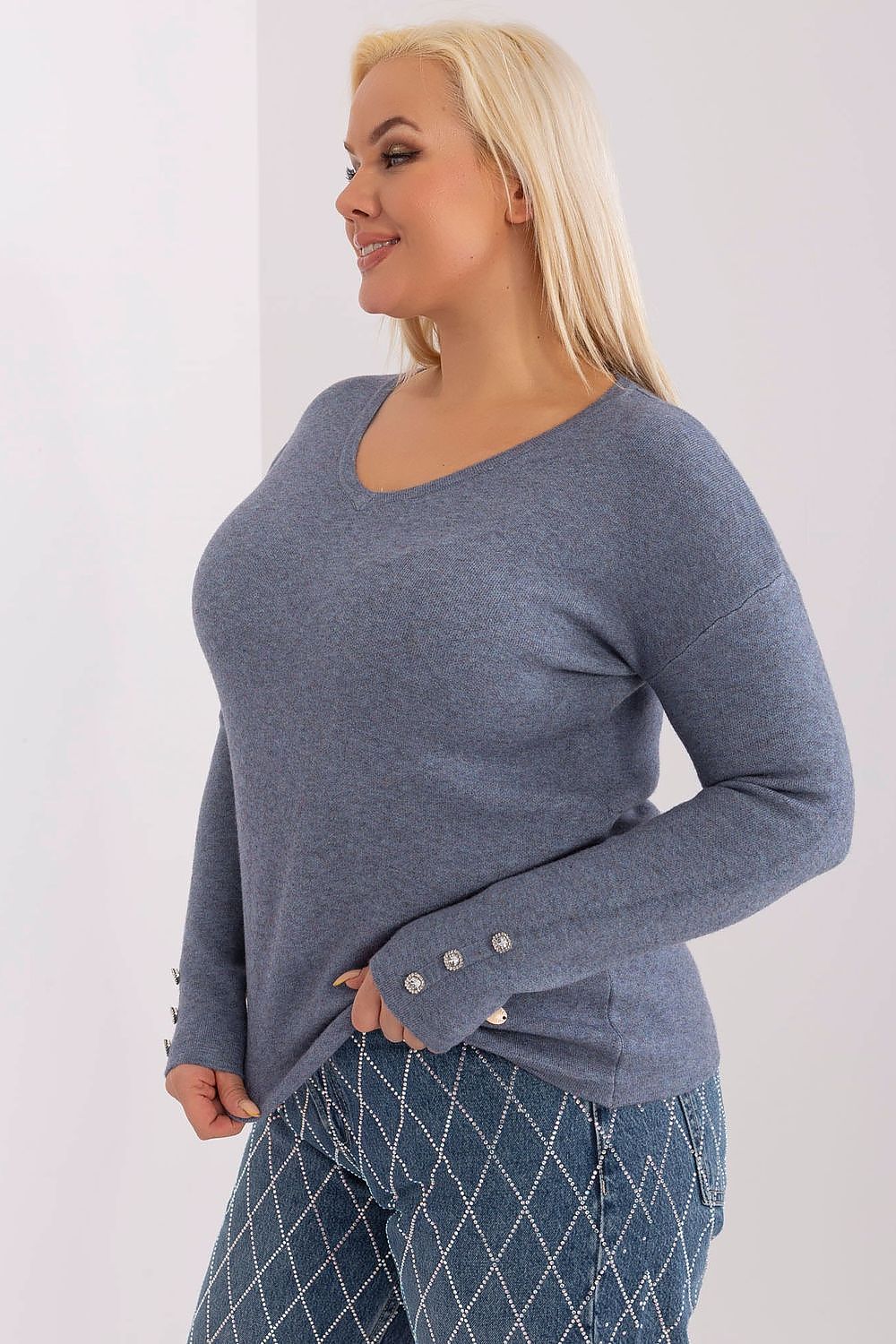 Džemperis plus size model 190091 Factory Price