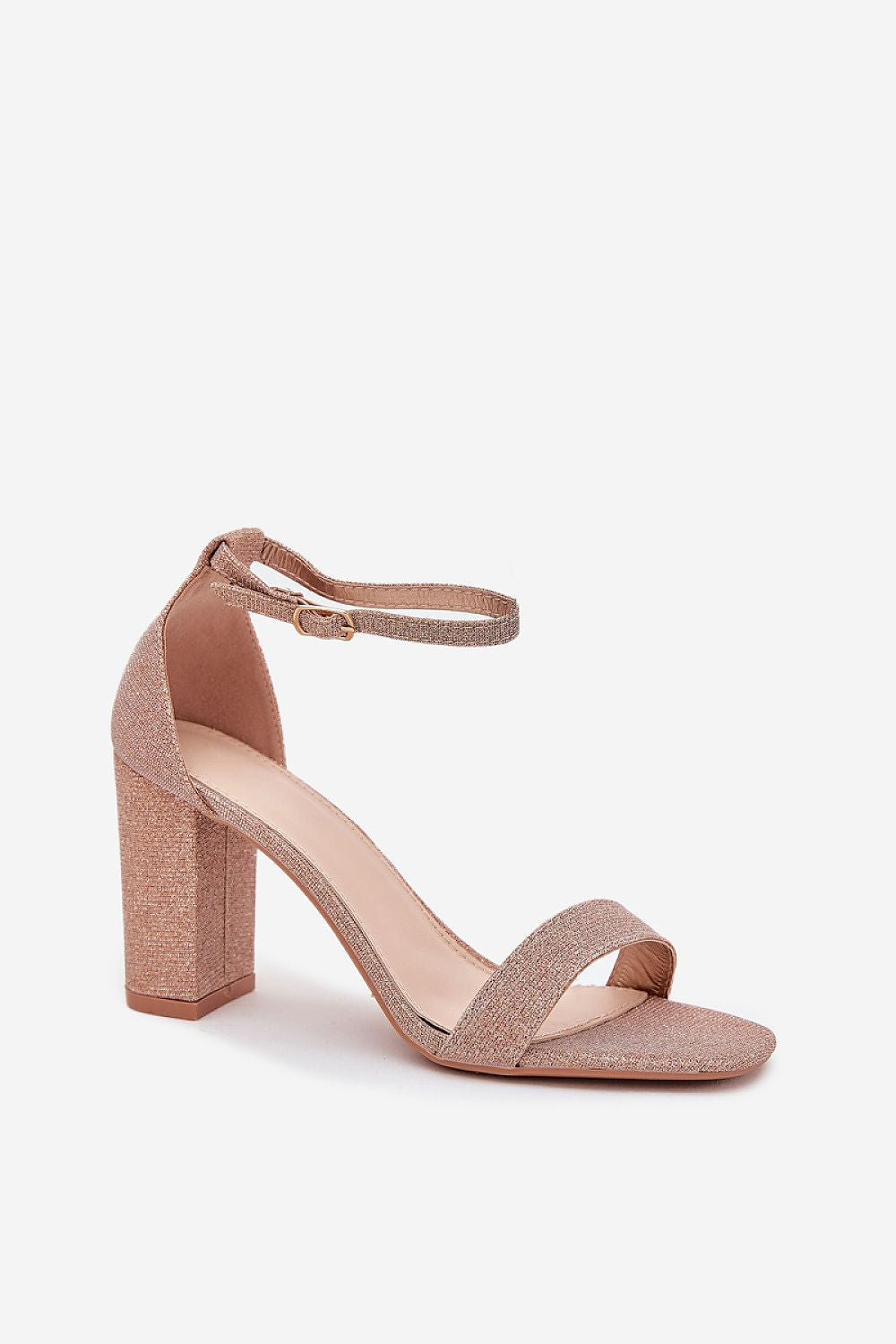 Sandalai su kulnu model 215640 Step in style