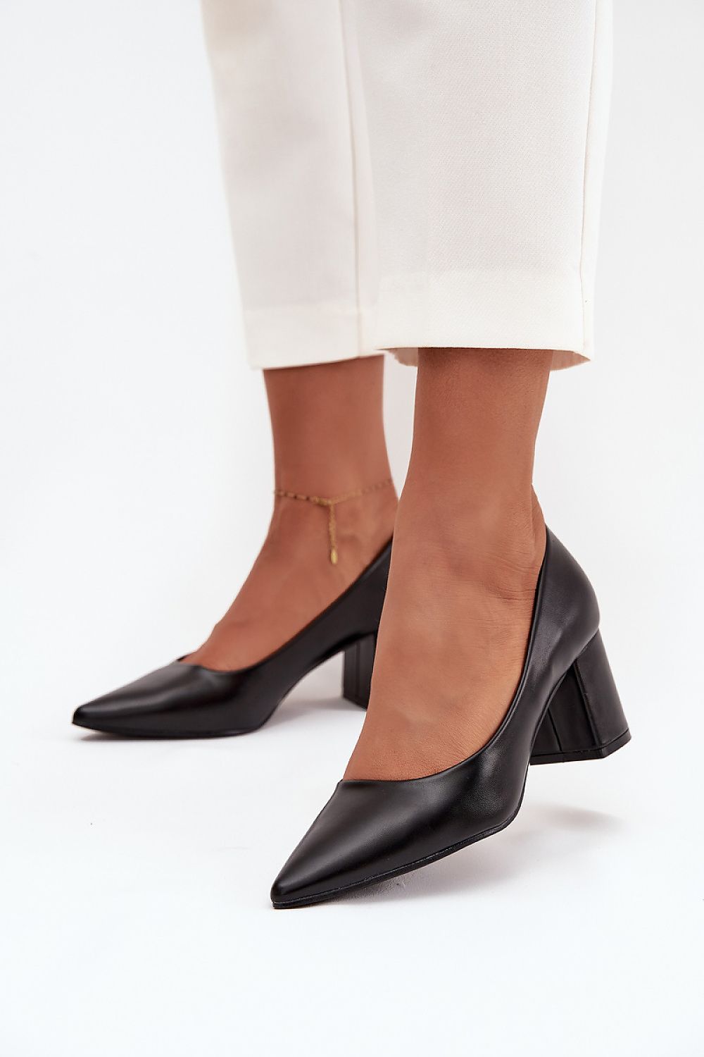 Batai blokiniu kulnu “Step in style”