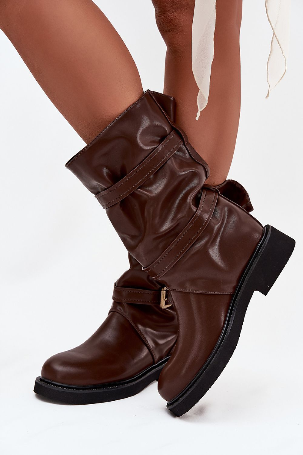 Šlaunų aukščio batai model 218735 Step in style