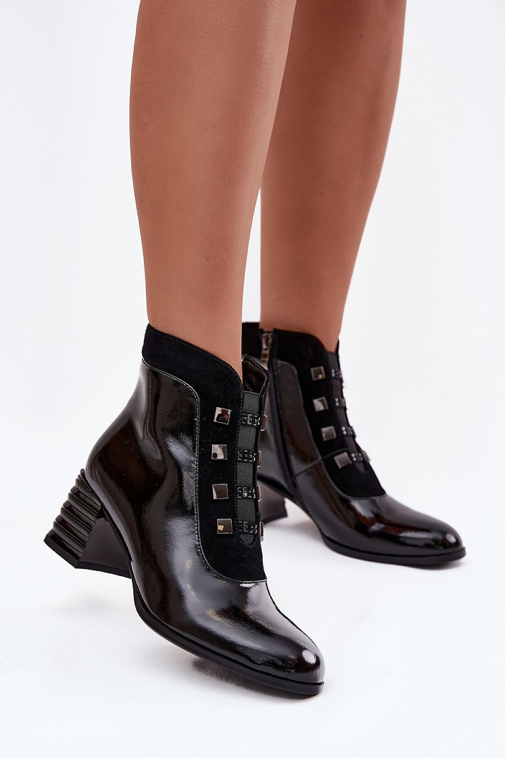 Odiniai batai su kulnu “Step in style”