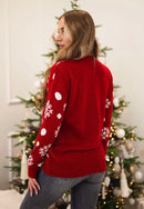 Kalėdinis megztinis su meškiuku