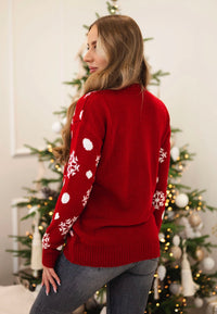 Kalėdinis megztinis su meškiuku