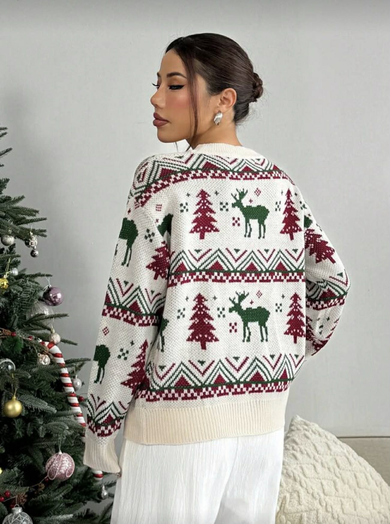 Šventinis moteriškas megztinis