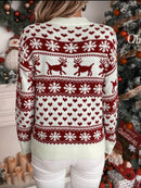 Moteriškas Kalėdinis megztinis