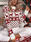 Moteriškas Kalėdinis megztinis