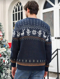 Vyriškas kalėdinis megztinis