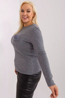  Džemperis plus size model 190065 Factory Price 