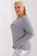  Džemperis plus size model 190070 Factory Price 