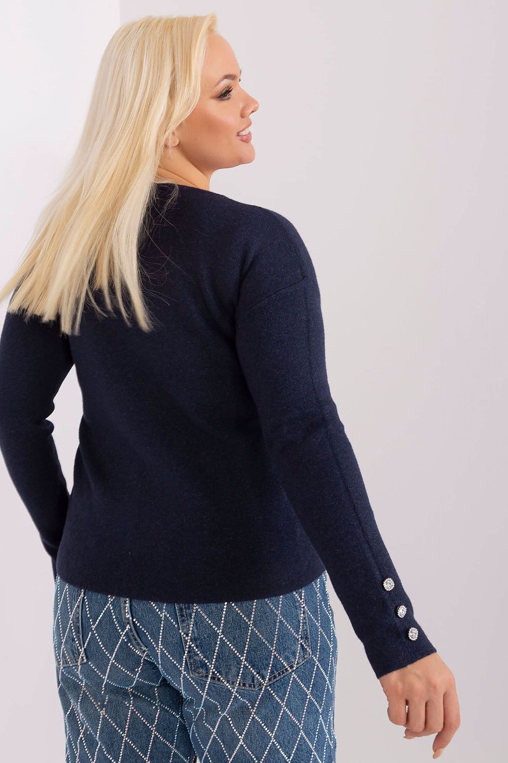  Džemperis plus size model 190088 Factory Price 