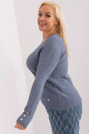  Džemperis plus size model 190091 Factory Price 