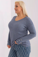  Džemperis plus size model 190091 Factory Price 