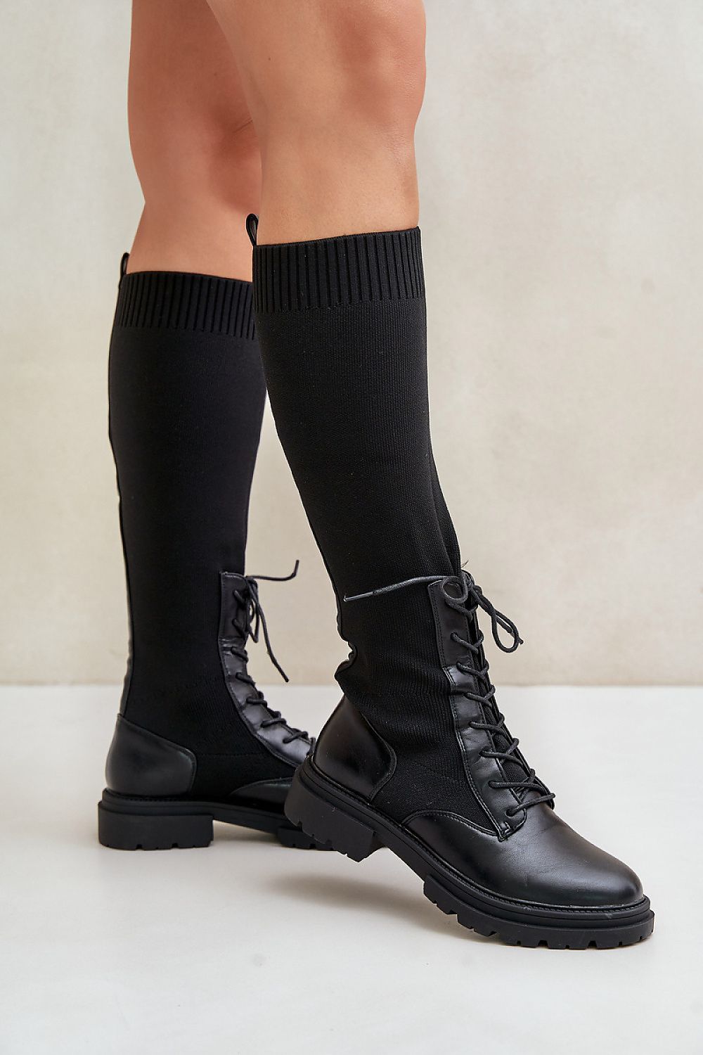 Thigh-high boots Step in style