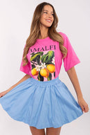  Trumpas sijonas model 208705 Italy Moda 