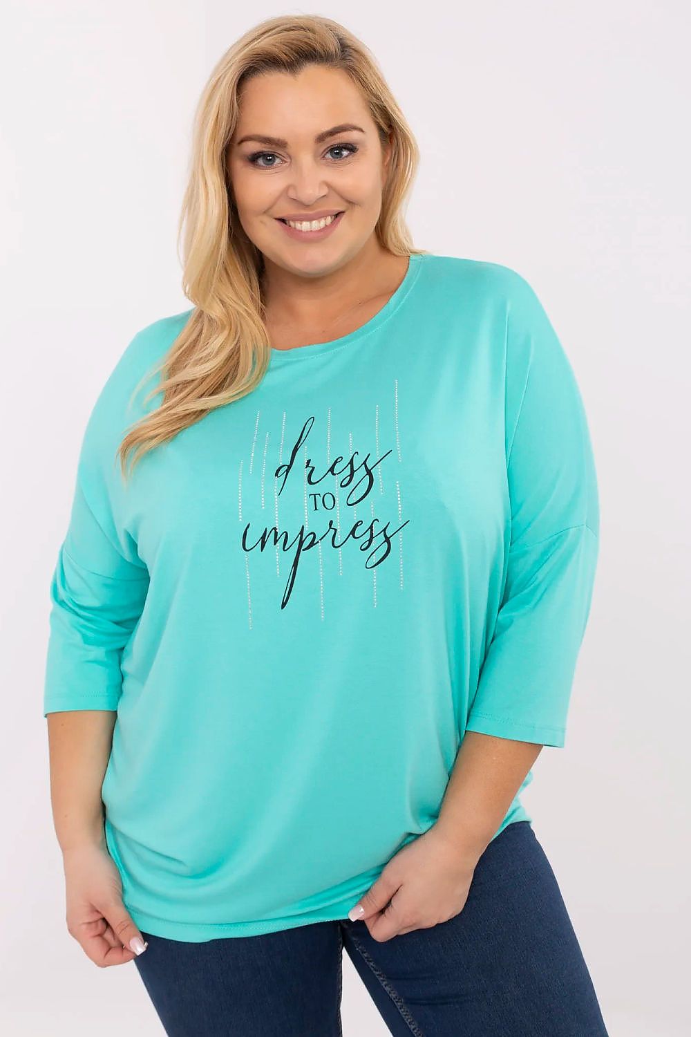 Plus size blouse “Relevance”