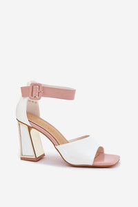  Sandalai su kulnu model 212823 Step in style 
