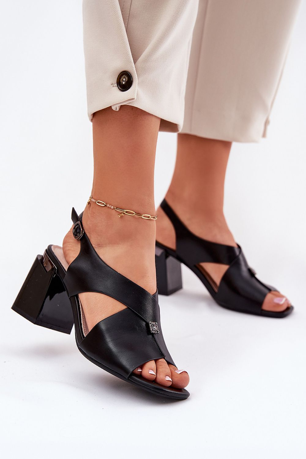 Basutės su kulnu Step in style