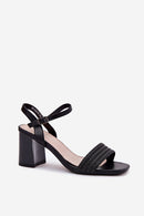  Sandalai su kulnu model 213017 Step in style 