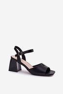  Sandalai su kulnu model 213186 Step in style 