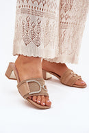  Šlepetės model 214132 Step in style 
