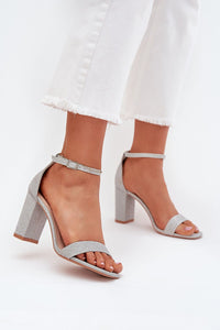  Sandalai su kulnu model 215641 Step in style 