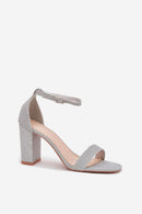  Sandalai su kulnu model 215641 Step in style 