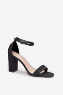 Sandalai su kulnu model 215642 Step in style 