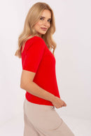  Megztinis trumpomis rankovėmis model 216769 Factory Price 