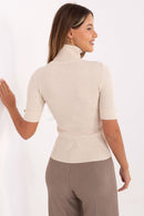  Megztinis trumpomis rankovėmis model 217315 Factory Price 