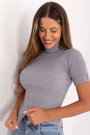  Megztinis trumpomis rankovėmis model 217322 Factory Price 