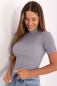  Megztinis trumpomis rankovėmis model 217322 Factory Price 