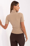  Megztinis trumpomis rankovėmis model 217323 Factory Price 