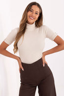  Megztinis trumpomis rankovėmis model 217326 Factory Price 