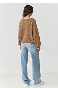  Džemperis model 217385 Makadamia 