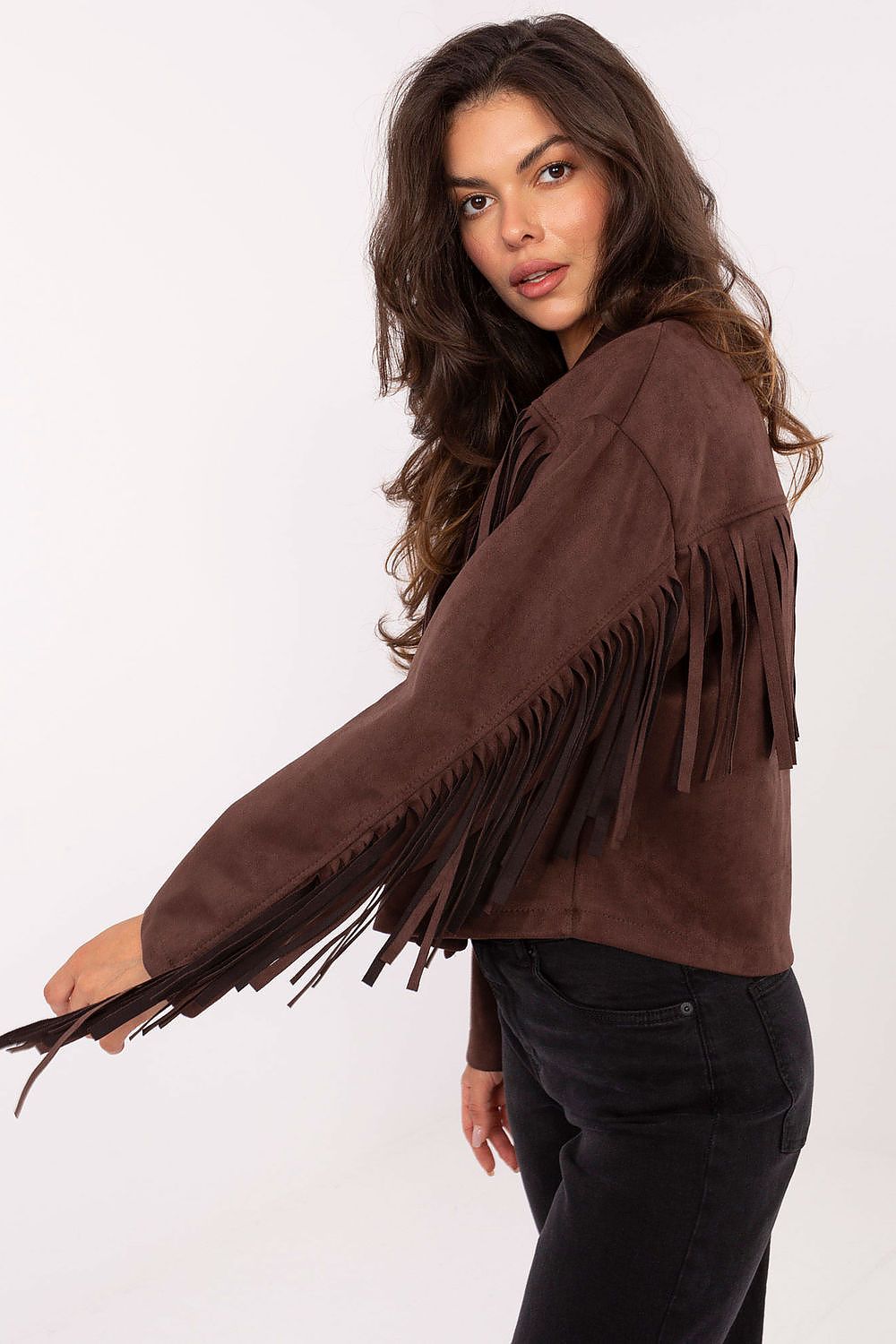 Women's short transitional jacket