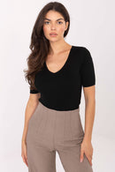  Megztinis trumpomis rankovėmis model 217601 Factory Price 