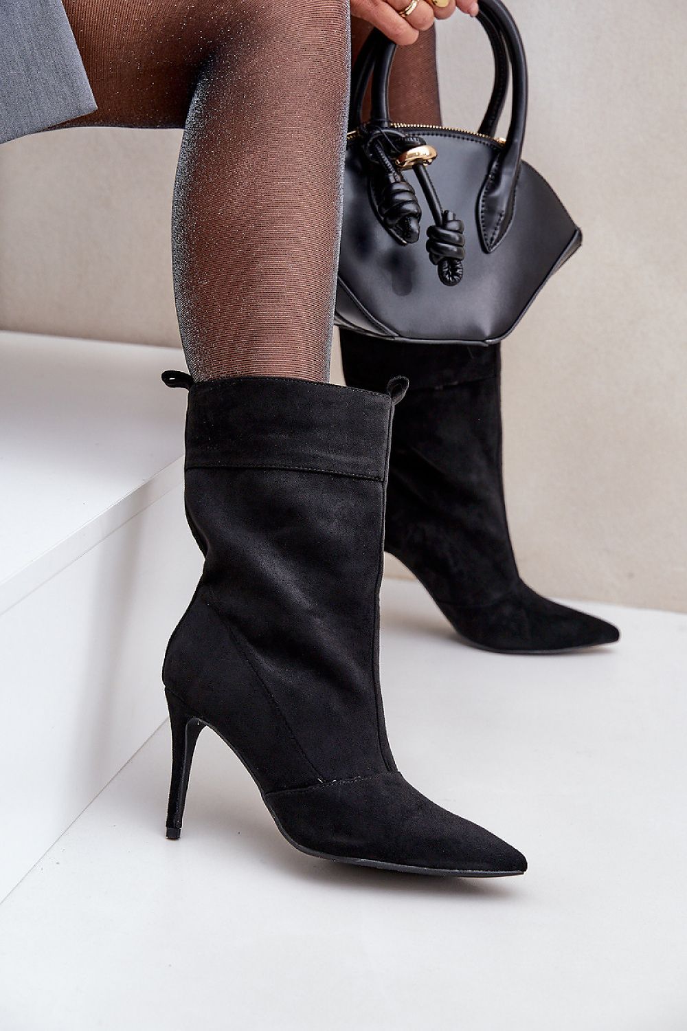“Step in style” heeled shoes