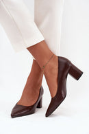  Batai blokiniu kulnu model 218679 Step in style 
