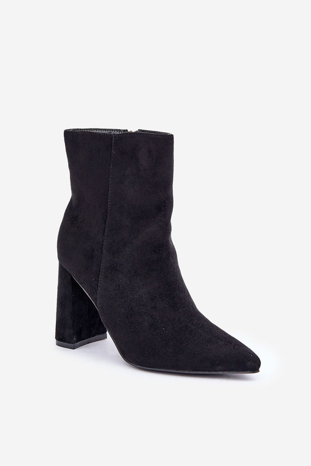 “Step in style” heeled boots