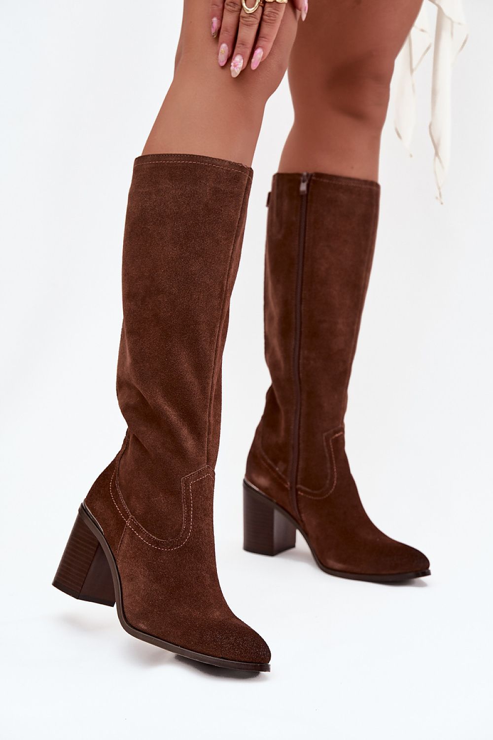 High-heeled boots "Step in style"