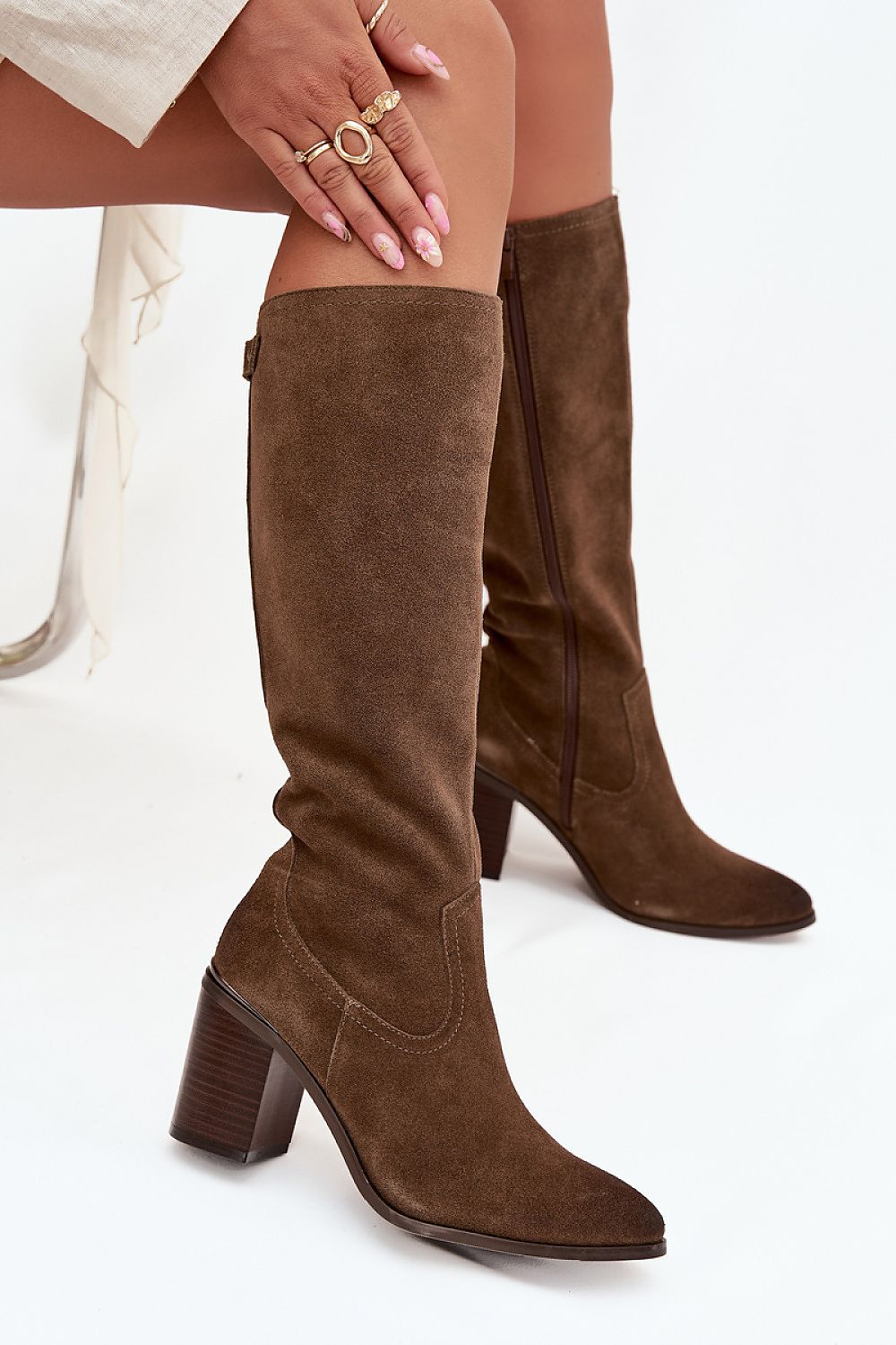 High-heeled boots "Step in style"