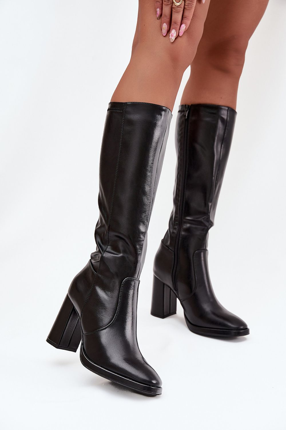 High-heeled boots "Step in style"