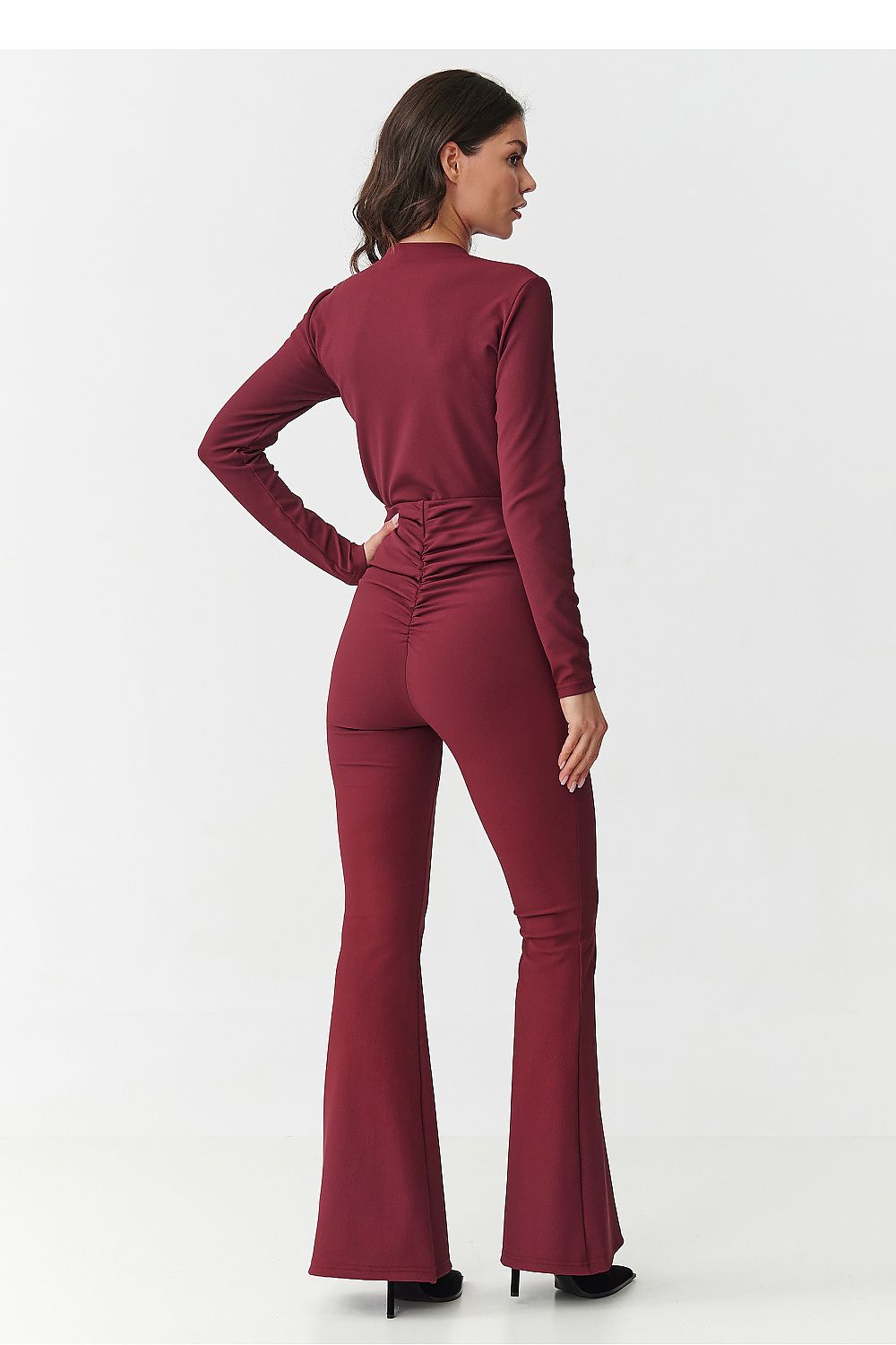 Red women's jumpsuit “Makadamia”
