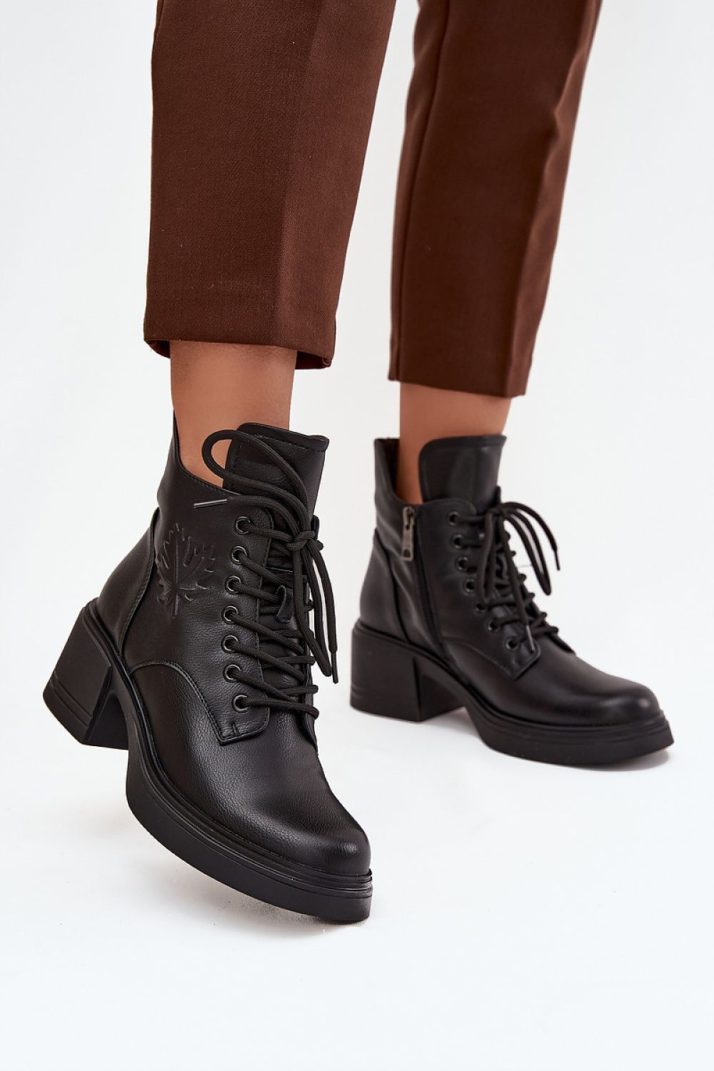 Genuine leather ankle boots “Step in style”