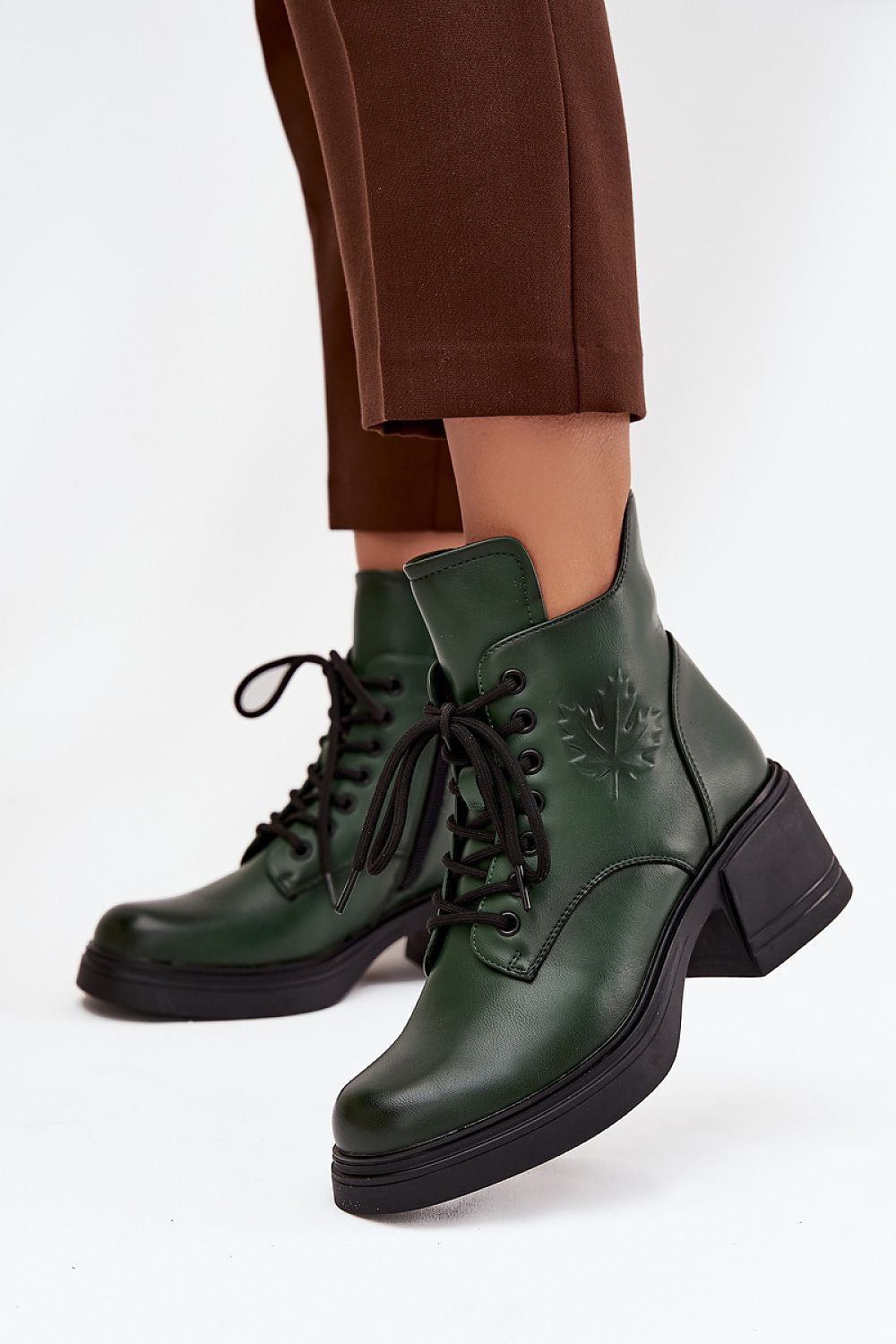Genuine leather ankle boots “Step in style”