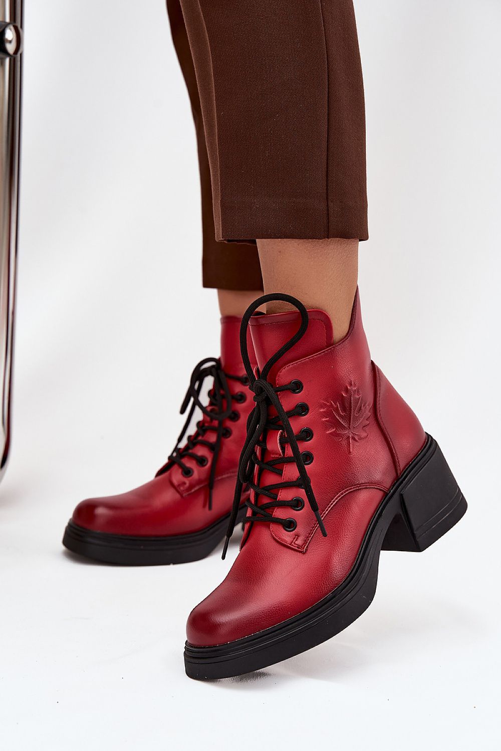 Genuine leather ankle boots “Step in style”