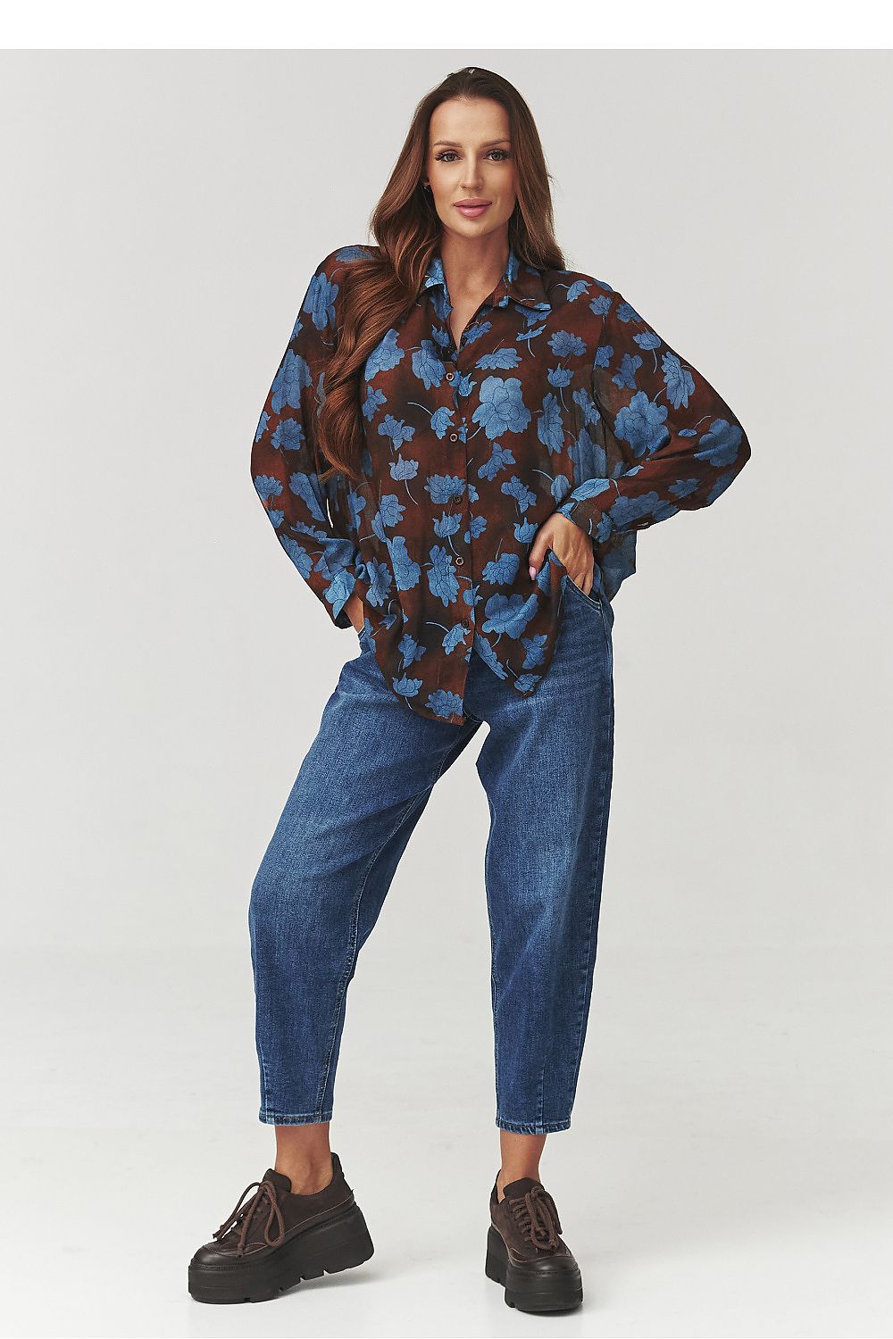 Long-sleeved shirt “Makadamia”