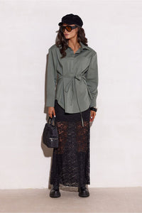  Marškiniai ilgomis rankovėmis model 220906 Roco Fashion 