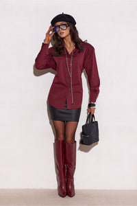  Marškiniai ilgomis rankovėmis model 220911 Roco Fashion 